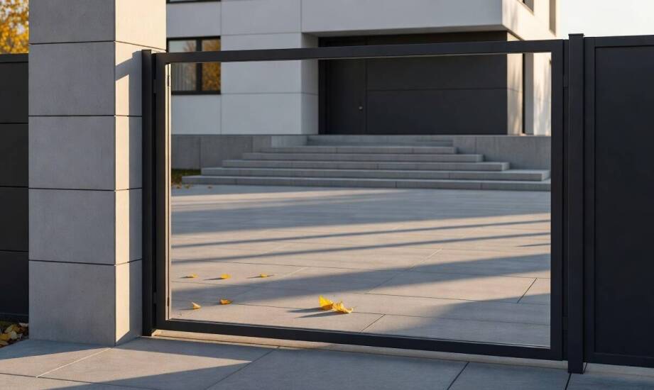 Betonowe moduły Neo w nowoczesnym froncie posesji: geometria, podziały i zestawienia materiałów