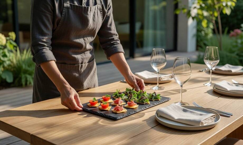 Jak dopasować menu i obsługę cateringu do kameralnego przyjęcia w domu lub ogrodzie
