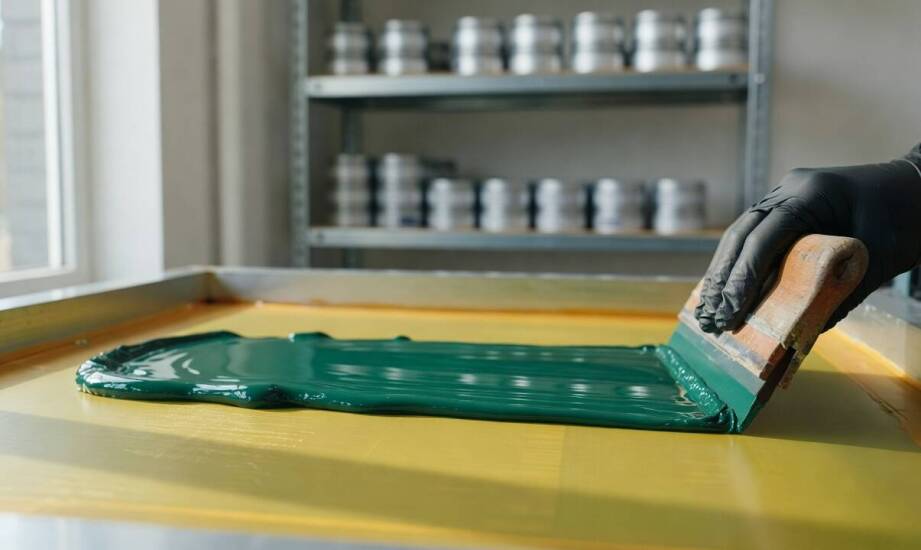 Jak skład farby sitodrukowej wpływa na schnięcie, krycie i odporność nadruku