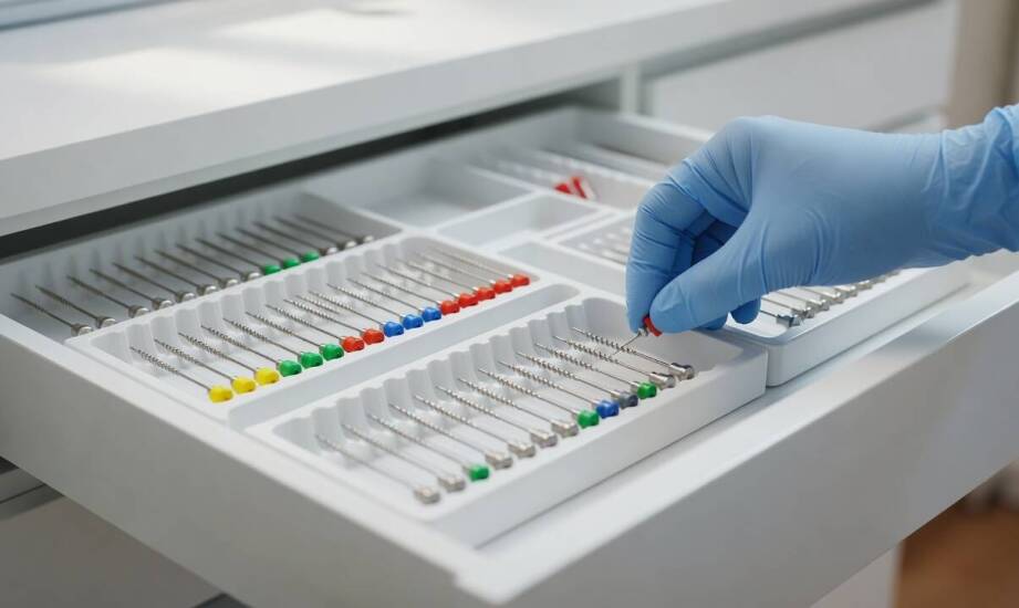 Jak czytać oznaczenia ISO, kolory i długości przy kompletowaniu narzędzi endodontycznych w gabinecie