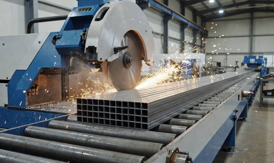 Opłacalność cięcia profili stalowych i aluminiowych w produkcji seryjnej — dlaczego cena zakupu nie rozstrzyga decyzji