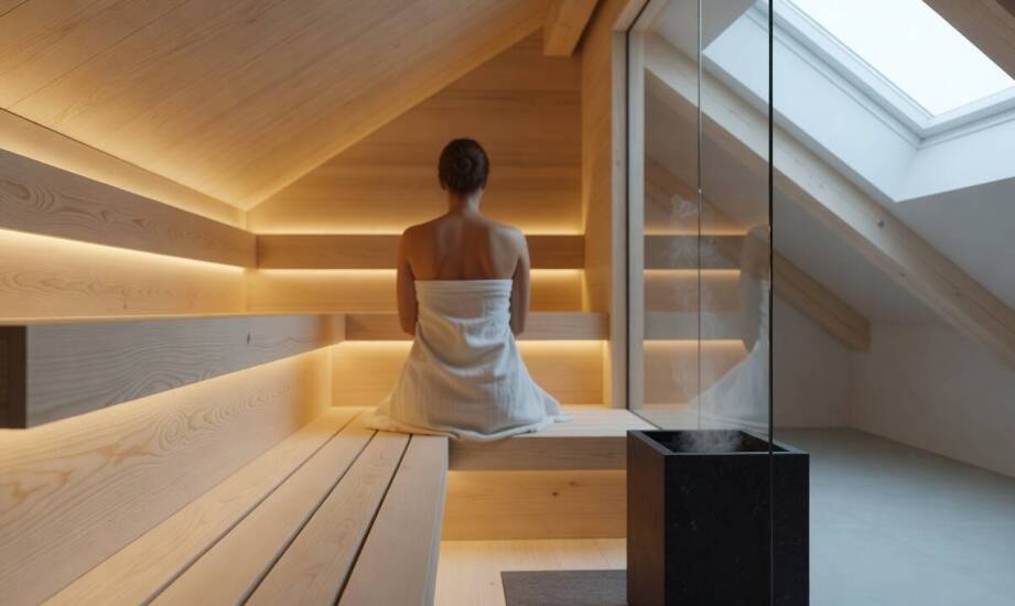 Sauna w ogrodzie i pod skosem — co najbardziej zmienia komfort i koszty