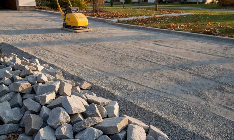 Dlaczego wielkość frakcji kruszywa decyduje o pracy podbudowy, zasypki i utwardzenia