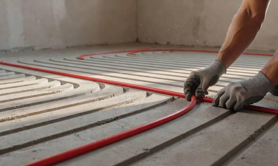 Jak zaprojektować podłogówkę w modernizowanym domu, by pompa ciepła pracowała niskotemperaturowo