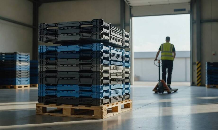 Dlaczego składany pojemnik z tworzywa 60×40 ma sens w transporcie zwrotnym