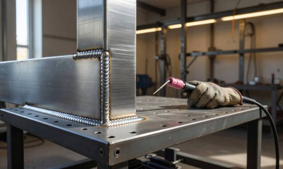 Dlaczego prąd AC i DC inaczej kształtują spoinę TIG w aluminium i nierdzewce