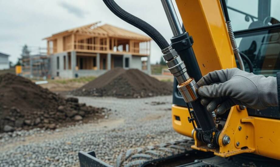 Spadek siły i szarpanie minikoparki — pierwsze sygnały problemów z hydrauliką