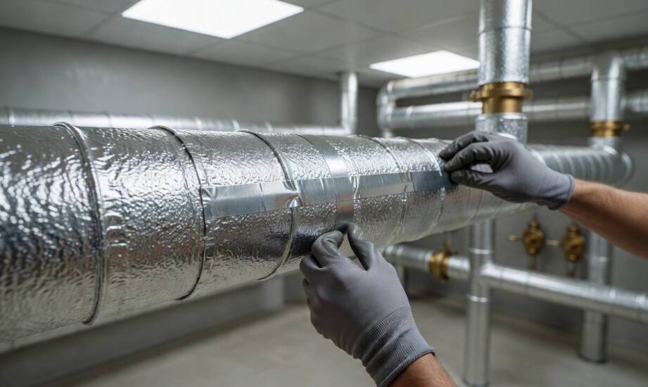 Jak dobrać aluminiową okładzinę do otulin technicznych: grubość, laminat i odporność