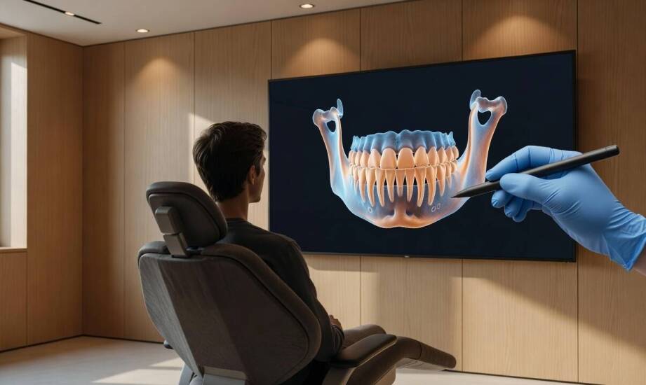 Dlaczego obraz 3D porządkuje decyzje przy implantach, gdy zanik kości wymaga regeneracji