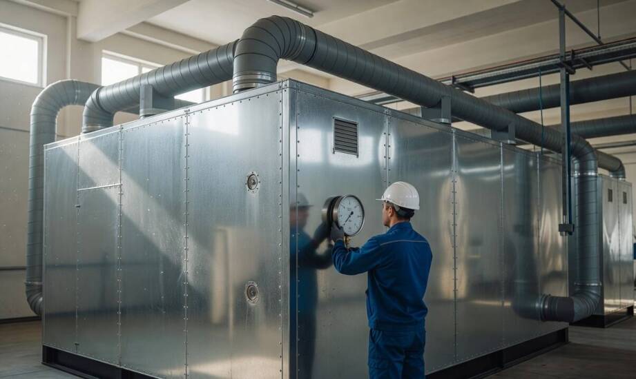 Parametry centrali, które decydują o jakości powietrza i zużyciu energii w hali