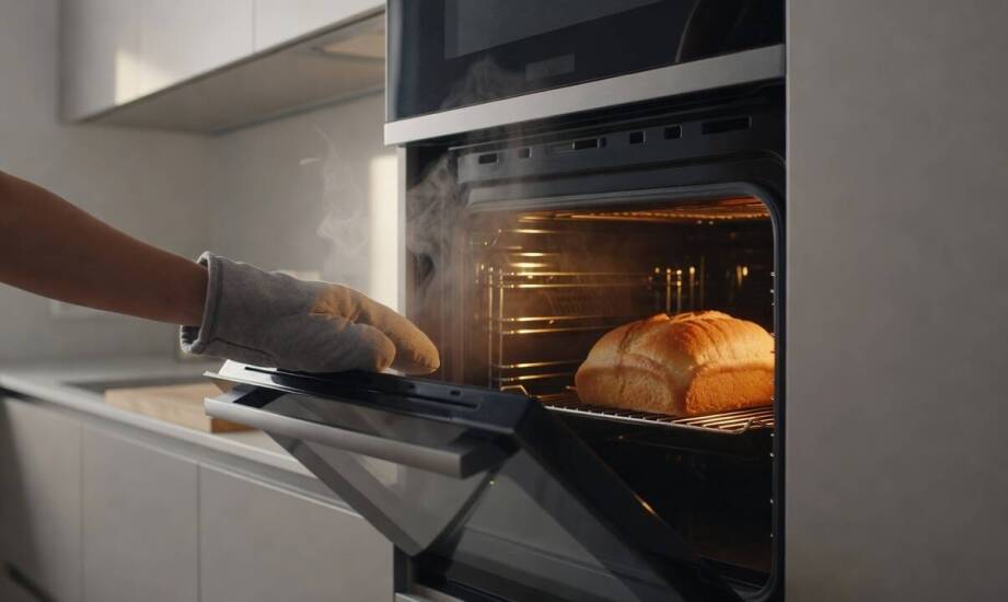Jak piekarnik elektryczny obciąża okap w kuchni podczas pieczenia