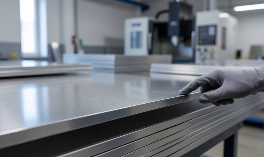 Płaskie arkusze aluminium w strefach higienicznych — kiedy cięcie i wykończenie decydują o przydatności