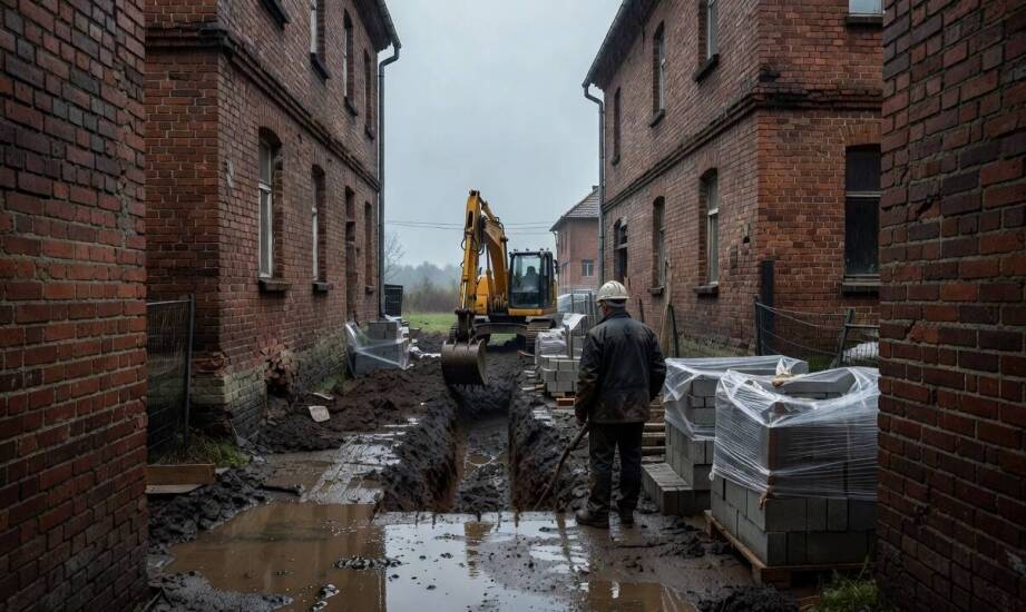 Jak śląska zabudowa, dojazd i pogoda zmieniają organizację budowy domu jednorodzinnego