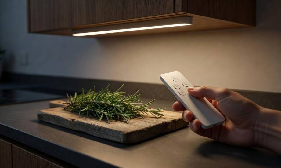 Pilot w małej lampce LED — kiedy podszafkowe i nocne modele mają sens