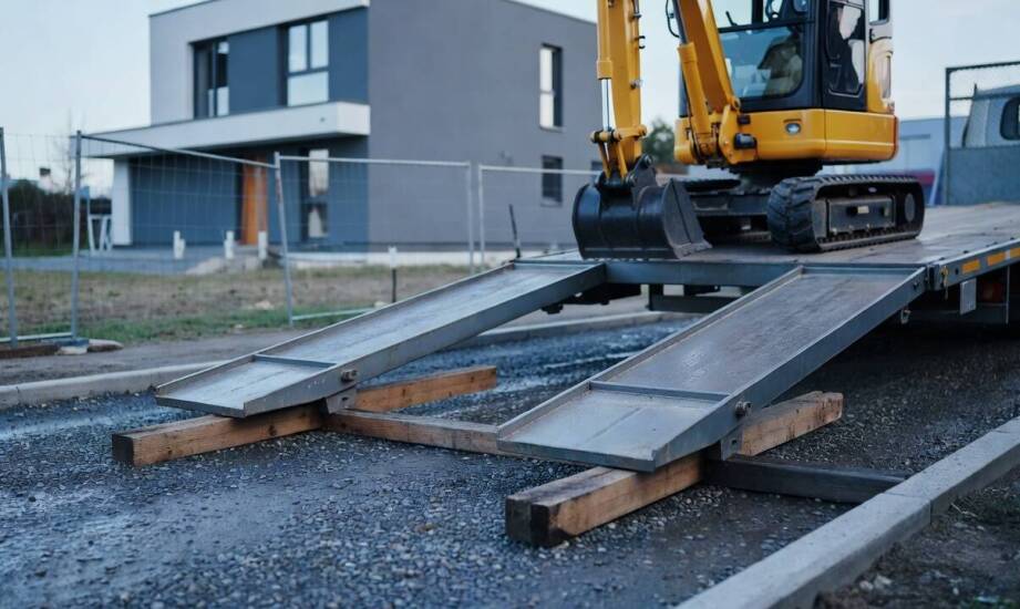 Jak przygotować plac budowy i dojazd pod dostawę minikoparki?