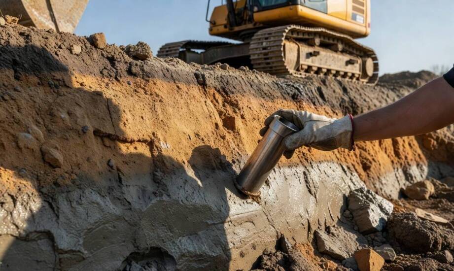 Jak nadzór geotechniczny porządkuje wyniki badań gruntu podczas robót ziemnych