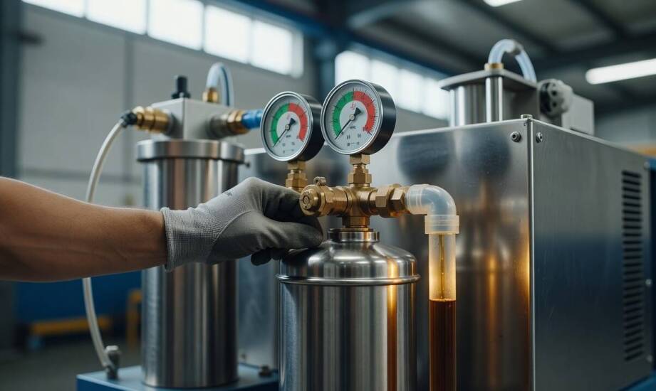Jak rozpoznać, że stacja filtracyjna oleju przestaje chronić układ hydrauliczny