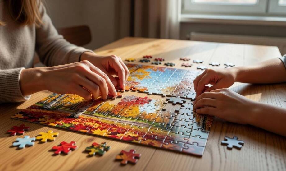 Jak przygotować rodzinne zdjęcie do fotopuzzli, aby układanie było czytelne i angażujące