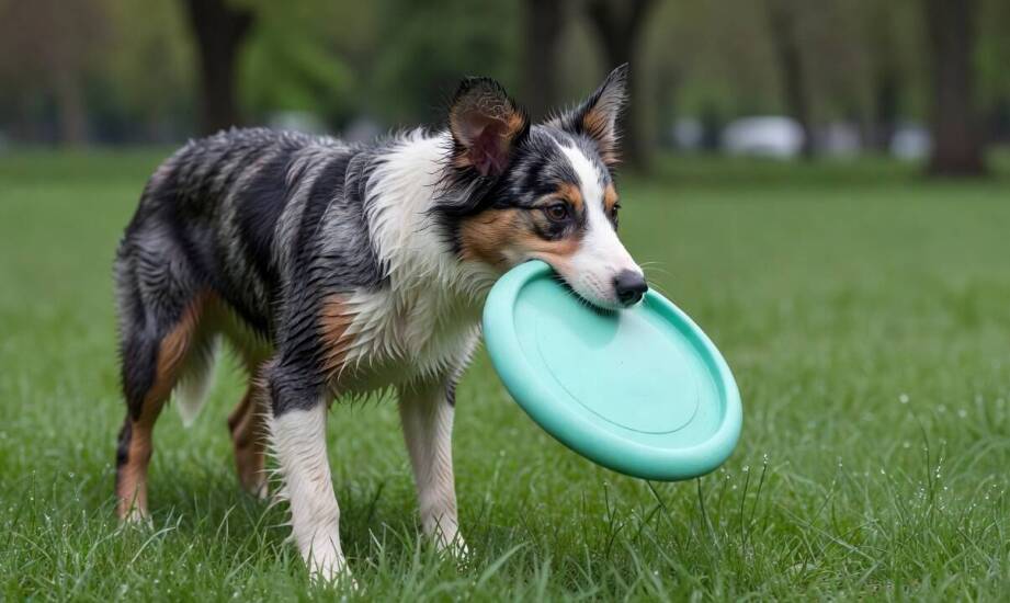 Jak waga, średnica i elastyczność pierwszego dysku wpływają na naukę chwytu w dogfrisbee