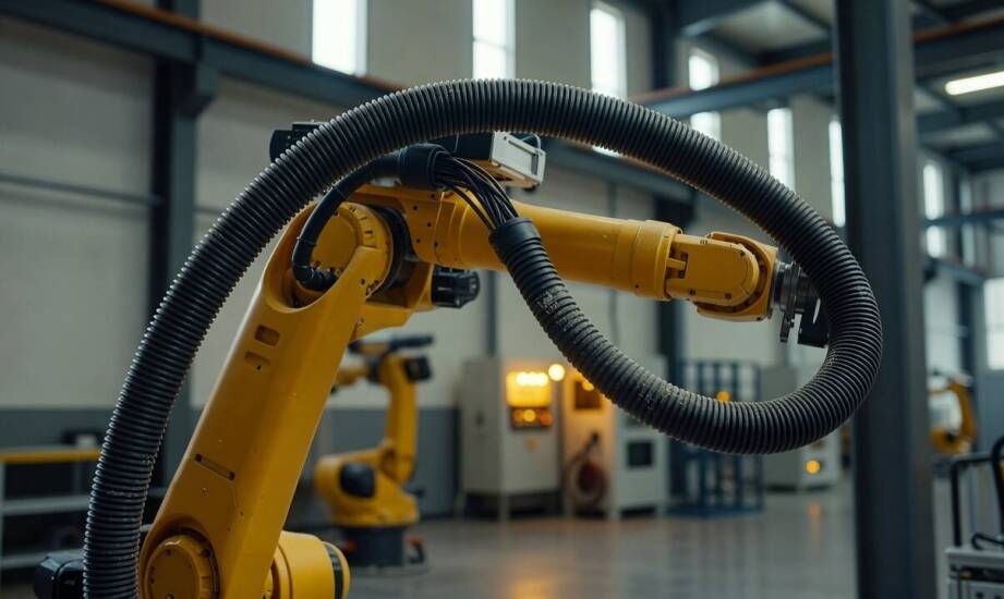 Dlaczego osłona przewodów w robotach musi łączyć elastyczność z odpornością na ścieranie