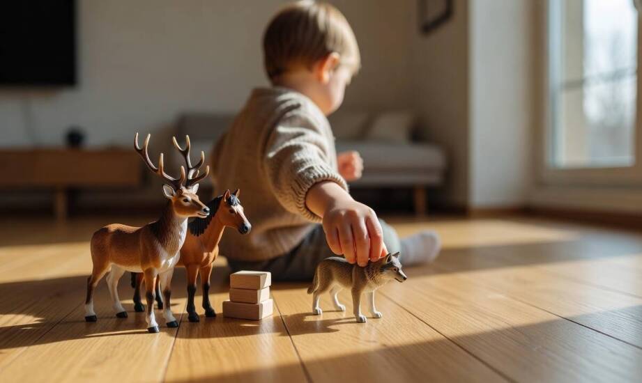 Dlaczego tematyczne serie figurek Schleich ułatwiają dziecku tworzenie dłuższych opowieści