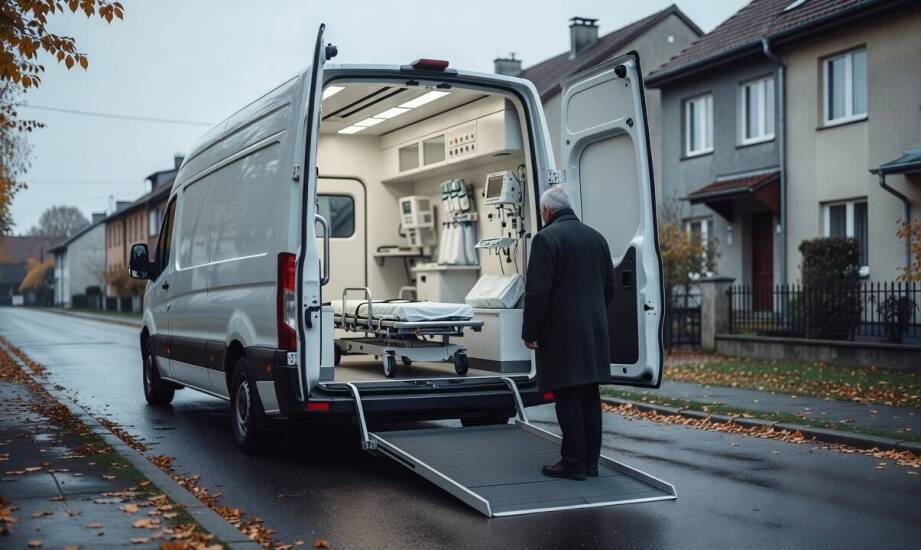 Kiedy publiczny transport sanitarny nie wystarcza osobie z niepełnosprawnością w Kętrzynie