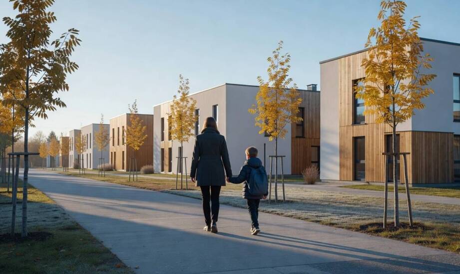 Jak przedszkole i szkoła podstawowa zmieniają codzienną logistykę rodzin w nowych mieszkaniach w Witoszowie Dolnym