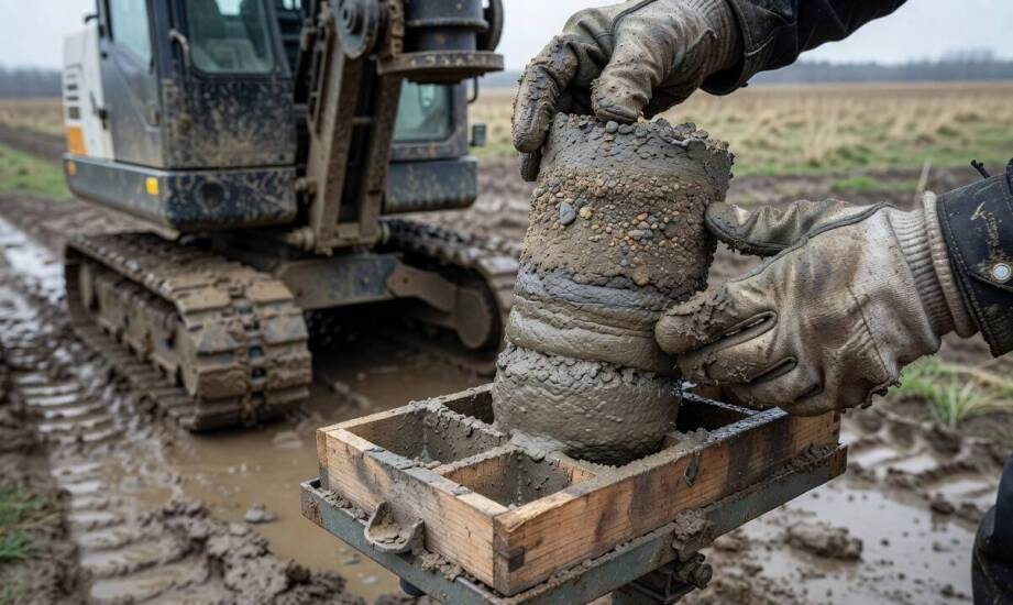 Jakie dane z rozpoznania geotechnicznego są potrzebne przed projektem obiektu przemysłowego