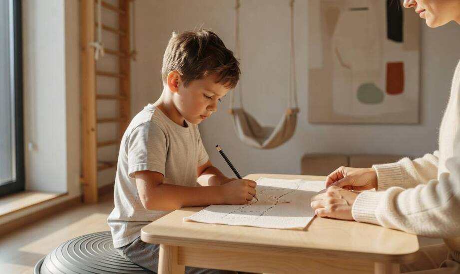 Jak przeciążenie bodźcami spowalnia czytanie, pisanie i skupienie na lekcji