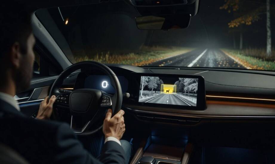 Jak system widzenia nocnego w modelach DS pomaga kierowcy po zmroku