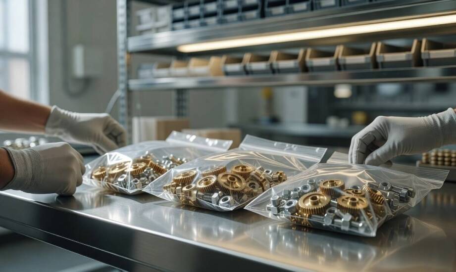 Jak foliowe opakowania porządkują drobne partie towaru, półprodukty i elementy zestawów