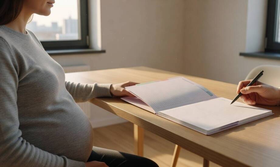 Karta ciąży jako mapa wizyt, badań i decyzji w opiece prenatalnej