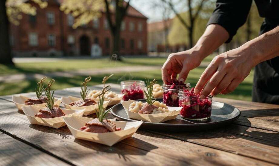 Jak przełożyć tradycyjne śląskie dania na wygodne menu w plenerze