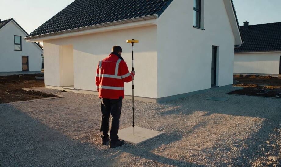 Po zakończeniu budowy: jak geodeta dokumentuje dom i przyłącza przed aktualizacją map i ewidencji