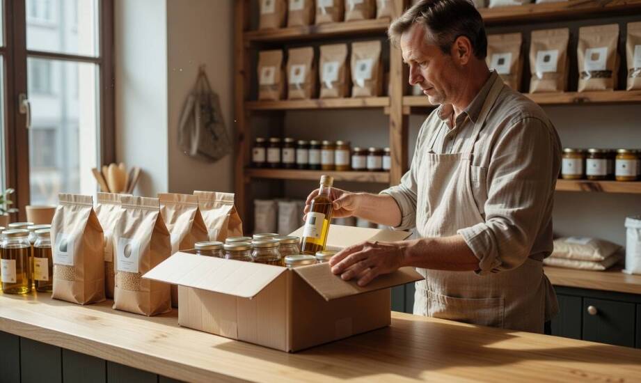 Jak platforma B2B i dropshipping porządkują zaopatrzenie sklepu z żywnością bio