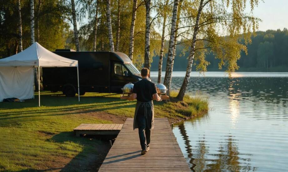 Jak dobrać menu i organizację, gdy catering działa na wodzie, pod namiotem i z food trucka