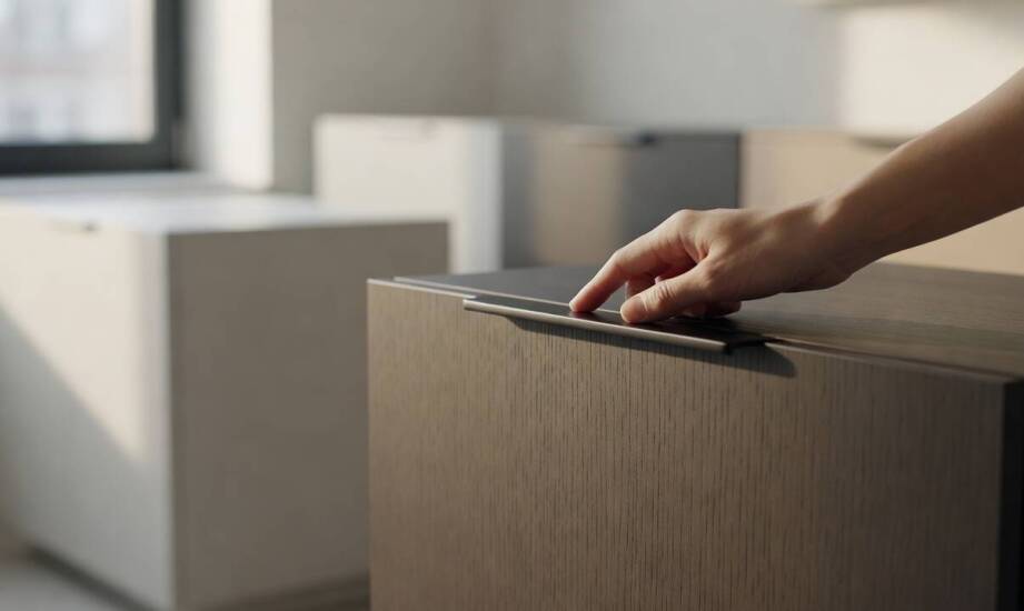 Uchwyty jednopunktowe, dwupunktowe i krawędziowe — kiedy sposób mocowania zmienia ergonomię frontu