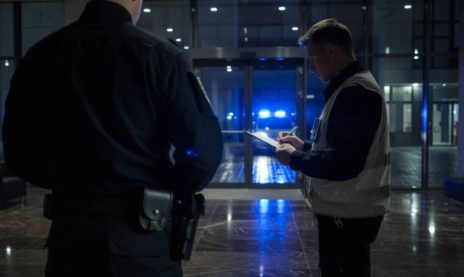 Po incydencie na obiekcie — jak uzbrojona ochrona współpracuje z policją i służbami