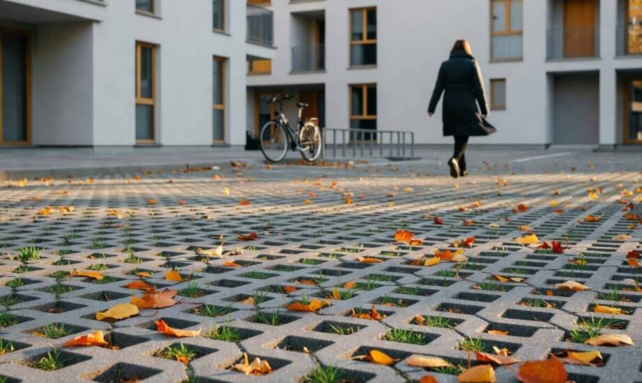 Ażurowe płyty betonowe w przestrzeni publicznej: parkingi, alejki i strefy rekreacyjne