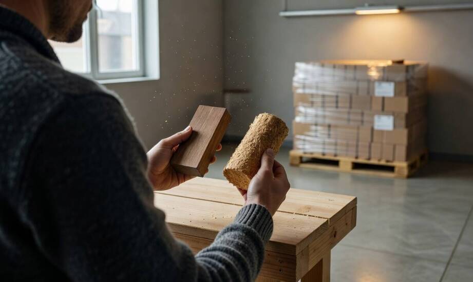 Dlaczego podobny brykiet bywa wyraźnie różny cenowo — surowiec, forma i sezon