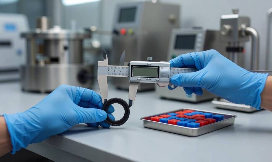 Jak laboratorium przy produkcji uszczelek skraca kwalifikację materiału dla branż regulowanych