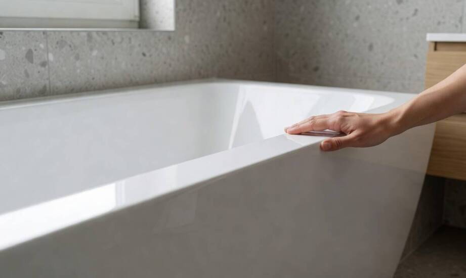 Dicke, Verstärkung und Verarbeitung – woran erkennt man eine langlebige Acrylbadewanne?