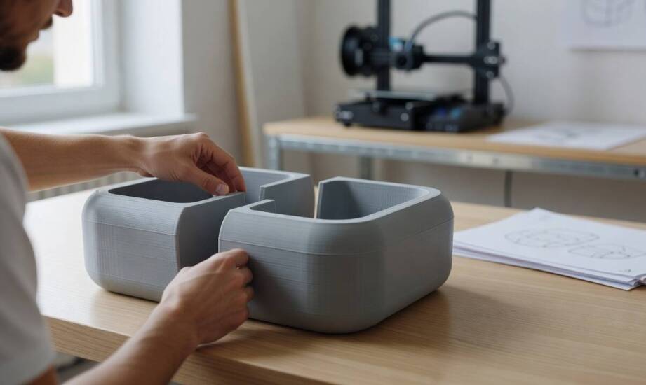 Jak dobrać typ prototypu 3D do etapu projektu elementu przeznaczonego do rotomouldingu