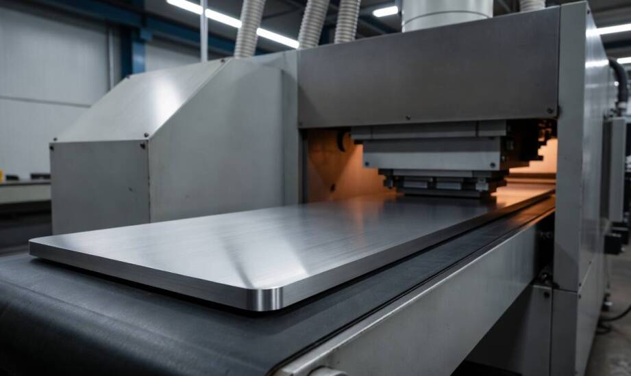 How Does a Multi-Head Machine Maintain a Uniform Sheet Metal Finish in Serial Production?