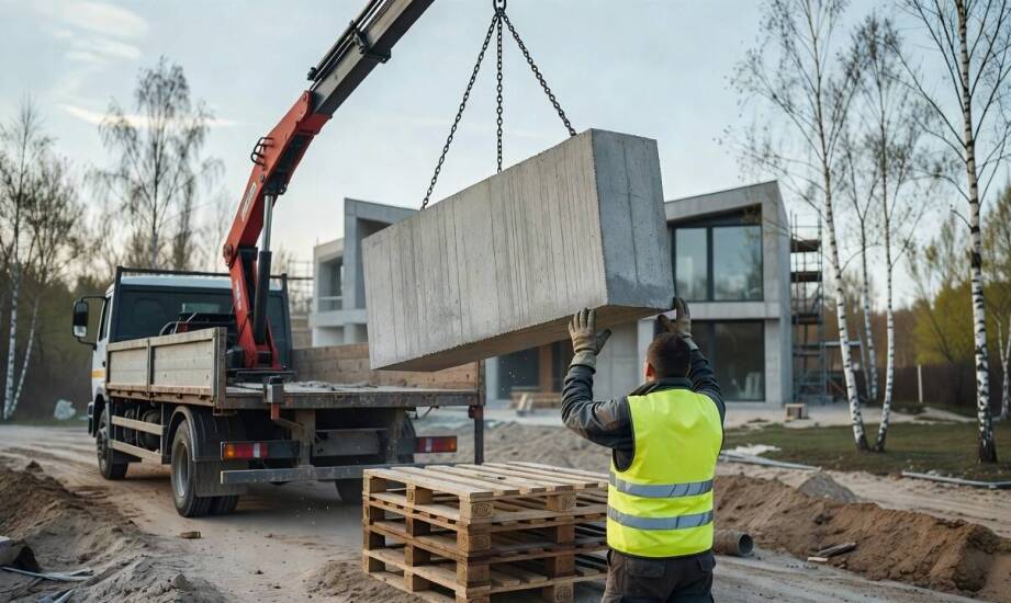 Jak bliskość zakładu betoniarskiego wpływa na termin i logistykę dostawy ogrodzenia betonowego