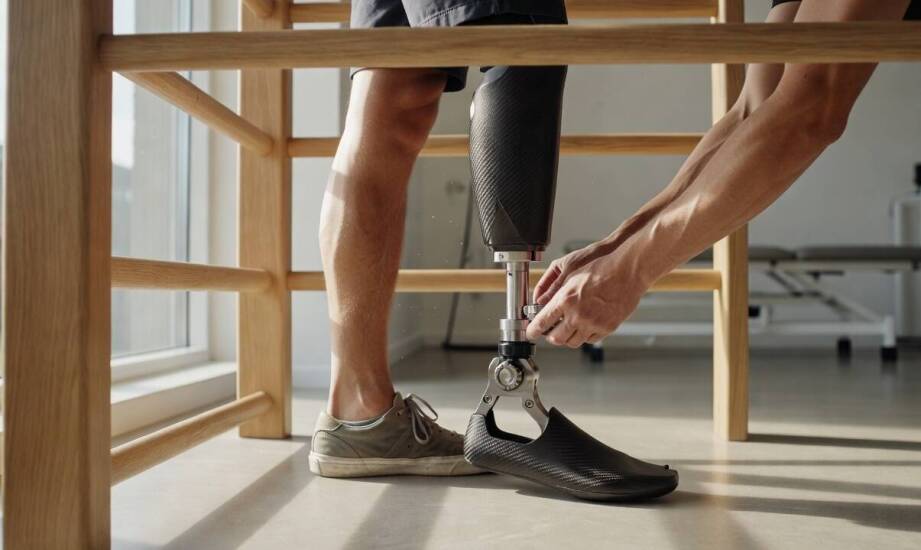 Jak pacjent z Małopolski organizuje wykonanie protezy kończyny dolnej od kwalifikacji po rehabilitację