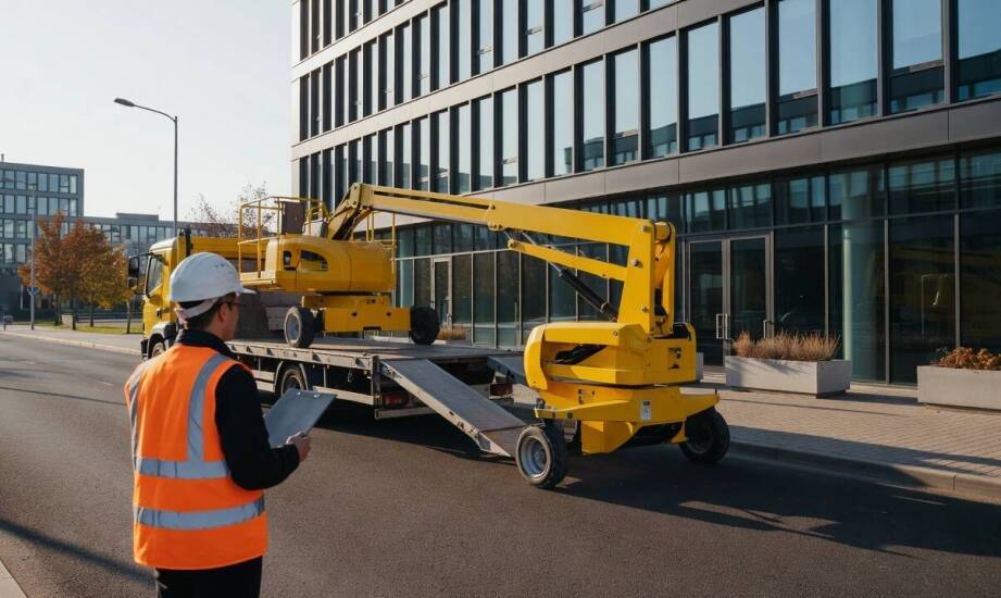 Jak przebiega wynajem podnośnika w praktyce: od zapytania po odbiór sprzętu