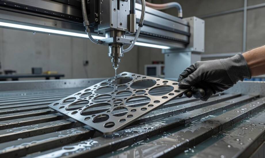 Kiedy cięcie wodą ma sens przy prototypach i krótkich seriach elementów metalowych