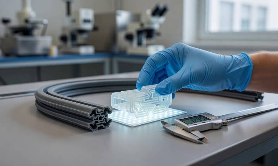 Spritzguss, Extrusion und LSR – wie entscheidet die Technologie über die Herstellbarkeit von Elastomerbauteilen?