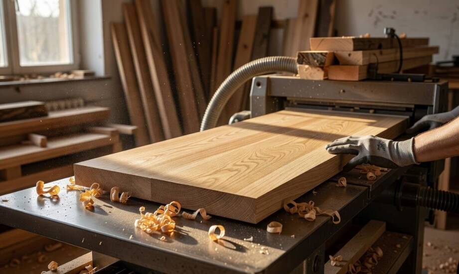 Why Does the Same Thicknesser Produce Different Results on Softwood and Hardwood?